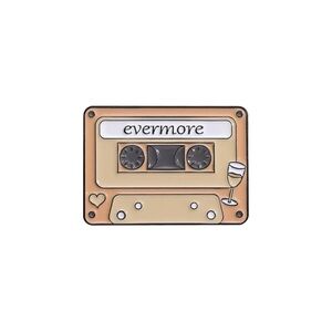 3/$18 Taylor Swift Evermore Album Cassette Tape Enamel Pin Brooch
